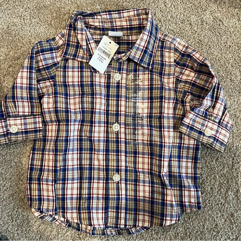 Baby Gap Button Up and Jeans